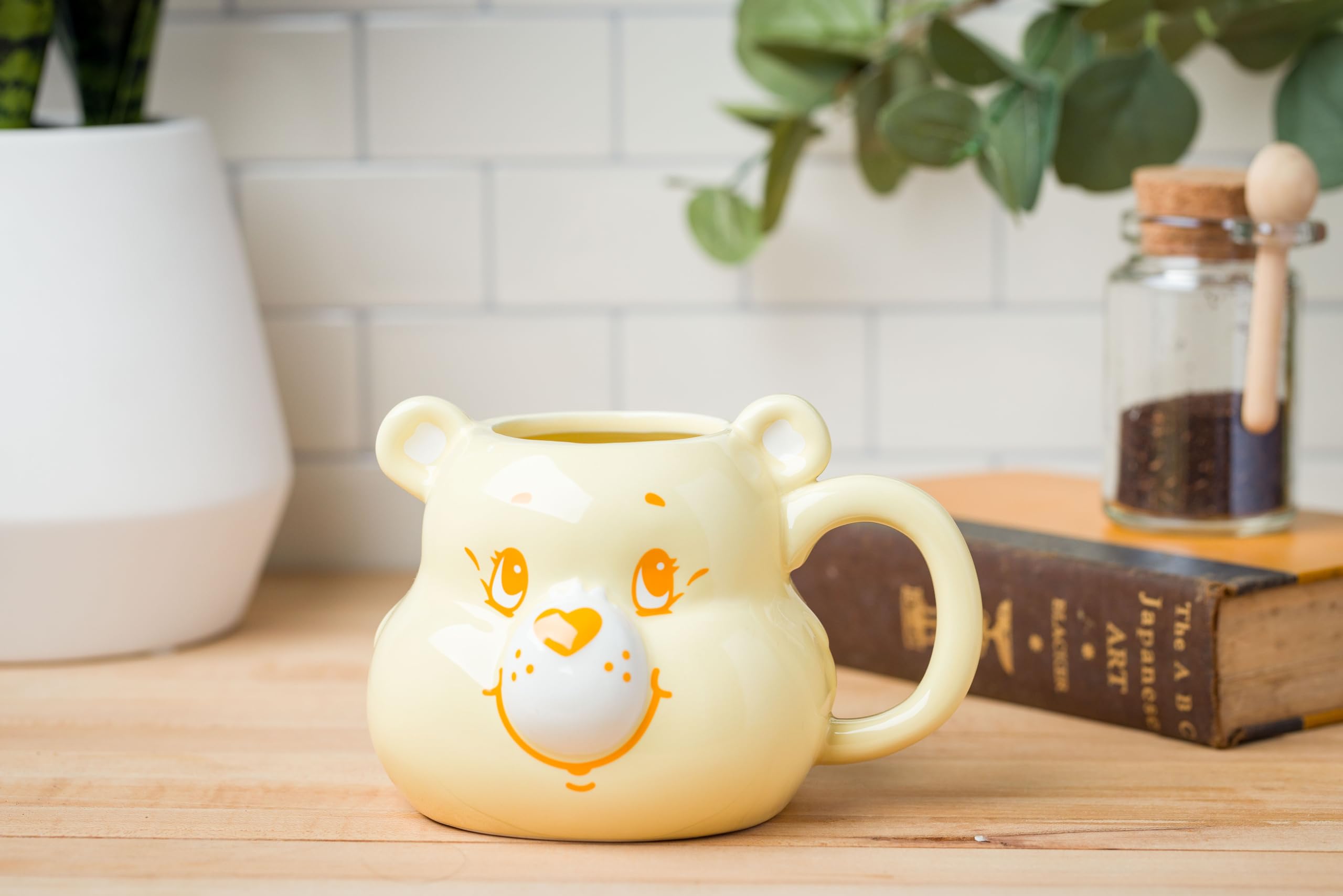 Silver Buffalo Care Bears Caneca esculpida em cerâmica Urso